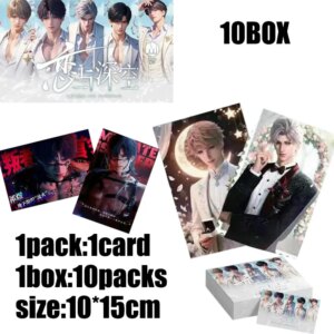 Love And Deepspace Collection Cards Board Pure Man Hot Hobby Wave 1 10*15cm Various Styles Playing Game Board Girls Gifts Toys
