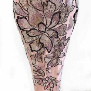 Elegant Delicate French High Quality Beaded Mesh Tube Lace With Lots Sequins Lace fabric Nigeria African For Wedding Party Dress