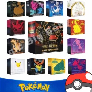 Pokemon Cards Genuine Original  PTCG U.S. Edition English ETB Elite Box Ghost Dragon Ibrahimovic Charizard Pikachu Dream Mew-two