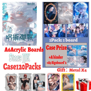 Original Stars Creative 4 JJK Jujutsu Kaisen A6 Acrylic Boards Collection Gojo Doujin Acrylic Painting Rare Booster Hobby Gift