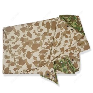 WW2 UA ARMY WAR Pacific camouflage  MITCHELL OUTDOORS TENT CLOTH ES
