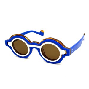 Belight Optical Clips On Sunglass With Case Round Vintage Retro Optical Fame Man Women Original Quality Acetate Eyeglass 254