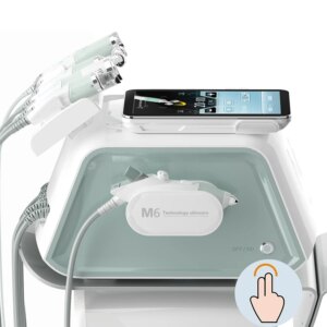 Portable 6 In 1 Ultrasonic Lifting Microdermoabrasion Oxygen Sprayer dermabrasion Deep cleaning Machine