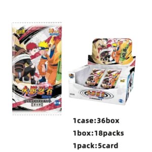 Wholesales Naruto Collection Cards Tier 4 Wave7 Booster Box 1Case Playing Cards Games Toys Gift