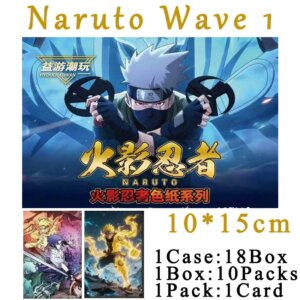 2025 Naruto Cards Wholesale Booster Box Anime Character Collection Card Board Game Birthday Children’s Gift