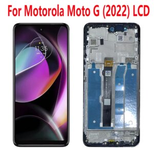 6.5“Original For Motorola Moto G (2022) LCD Display Touch Screen Panel Digitizer Assembly Replacement parts For Moto G 2022 LCD