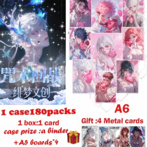 2025 Newest FEIMENG WenChuang JuJutsu Kaisen 2 A6 Boards Acrylic Tear Card Gojo Satoru Nanami Sukuna Hobby Chrismas Gift