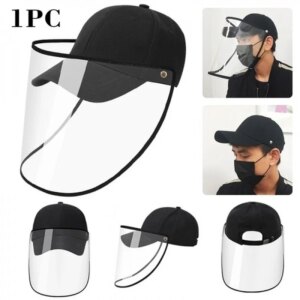 NEW Fashion Man Detachable Anti-spitting Face Protective Hat Cover Outdoor Cap  Women Visor Beanie Visors Hat