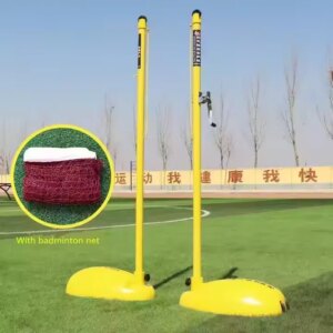 Professional Outdoor Movable Net Rack for Badminton Tennis & Volleyball Games Portable Standard Air Net Post Stand