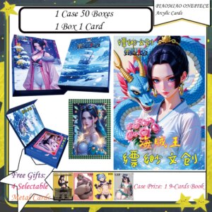 PIAOMIAO ONEPIECE Arcylic Glue Cards Anime One Piece Cards Nami Luffy Character Cards Game Child Gift Toy