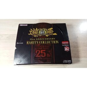 Yu-Gi-Oh! TCG Game 25th Anniversary Rarity Collection Booster Box Black 24 Packs English