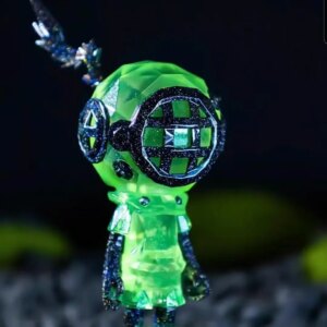 Sank Toys Sank The Child Little Sank Spectrum Green Hills Resin Painted Collection Figurine Figure Model Statue