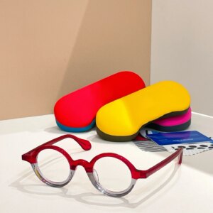 Belight Optical Italy Acetate Handmade Quality Belgium Design Women Men with Case Eyeglasses Eyewear Frame Mille+88