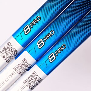 [2-Pack][Special Color][BLUE][FT8] New Ice Hockey Sticks Senior White FT8 PRO With Grip Carbon Fiber  P92 P28 P29