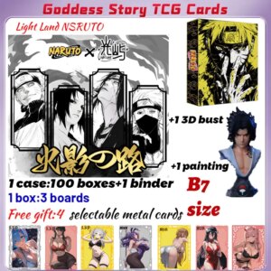 2025 Light Land NARUTO A6 Boards Collection Series Collection Cards Fight Chapter Pro Chapter Children Toys Game Cards Gifts