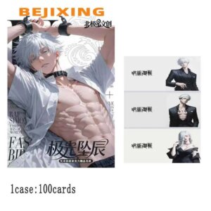 Origional Jujutsu Kaisen Collection Cards Wave 1 BeIJIXING 100%Acrylic Color Paper Various Processes 10*15cm Playing Cards Kids