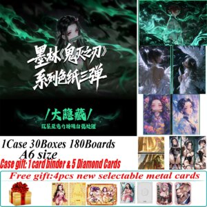 New Molin Demon Slayer Third Bullet A6 Acrylic Colored Paper Anime Nezuko Shinobu Mitsuri Quality Flash Cards Doujin Toy