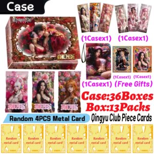 Wholesale Qingyu Club One Piece Collection Cards Luffy Anime Peripheral Anime Booster Box Rare Anime TCG CCG Children’s Toy Gift