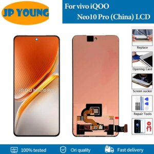 6.78″ AMOLED For vivo iQOO Neo10 Pro LCD Display 2426A Touch Screen Digitizer For vivo iQOO Neo10 Pro (China) LCD Replacement