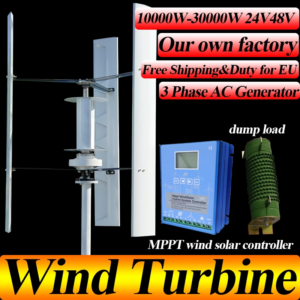 Alternative Energy Generator For Home Wind Power Generator 3 Phase AC With MPPT Charge Controller for You Electricity Generation