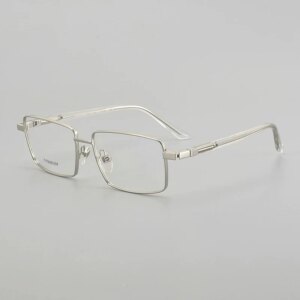 Belight Optical 360 Degree Rotate Design Business Pure Titanium Full Rim Frame Men Prescription Eyeglasses Eyewear PL2015