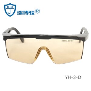 10600Nm carbon dioxide CO2 laser protective glasses 10.6um wavelength marking and cutting machine point