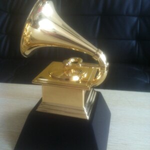 THE GRAMMYS Awards Gramophone Metal Trophy by NARAS Nice Gift Souvenir Collections for  friend