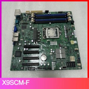 For Supermicro IVY server motherboard C204 chipset LGA1155 X9SCM-F