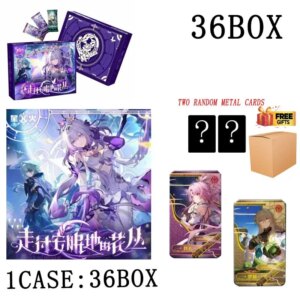 Xinghuo Wholesale Walking Through The Flowers In The Sleeping Place Collection Card Booster Box Toy For Kids Adult Gifts