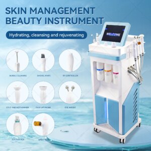 New Comprehensive Facial Skin Care Cleanser Rejuvenation Beauty Equipment to Purify Skin Improved Dark Circles Beauty Machine
