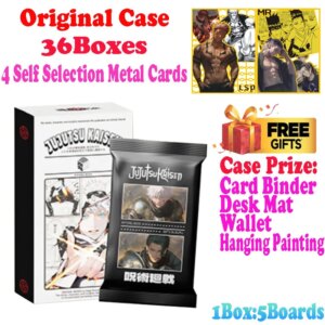 Lastest Wholesale Emperor Dimension Culture Acrylic Colored Paper Artboard Trading Palying Card Anime Gojo Nanami ACG TCG Gift