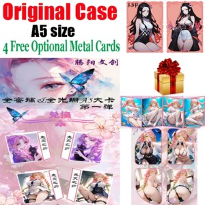 New TengYang Culture Demon Slayer All-acrylic Pure Kanroji Mitsuri A5 Lenticular Cards Sexy Uniform Swimsuit Bikini Spicy Cards