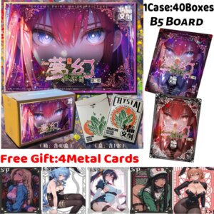 Dreamy Faiy Maidlen Ptcture Wave 3 B5 Board Collection Full Set Sexy Waifu Cards ACG Girls Booster Box Hobbies Gifts