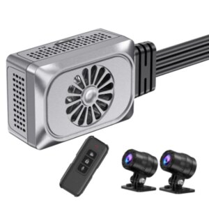 Motorcycle Camera WiFi No Screen Ultra HD 2K + 2K GPS Motocycle DVR 1440P Dual Lens Waterproof Moto Dash Cam Recorder SSQ
