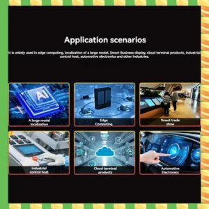 AB53 For Luckfox Core3576 AI Core Board 6 TOPS Octa-Core Alot RK3576 ARM Mali G52 MC3 AI Core Control Board D