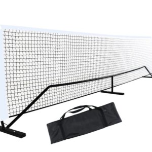 NEW 22 Feet Professional Outdoor Sports Custom Foldable Portable Pickleball Net 6.1m Length Stable Strong Portable Tennis Nets