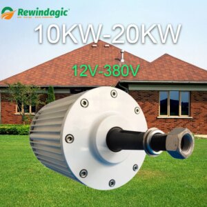 20000W High-Efficiency Permanent Magnet Generator 20KW 110v 220v 380v Motor Drives Power Generation Can Be Used In Wind Turbine
