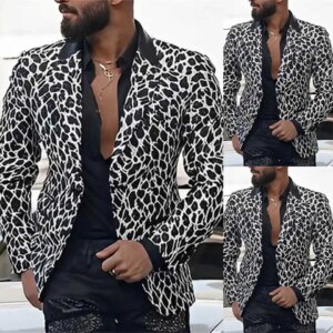 Fashion Wedding Suit for Man Beading Single Breasted Slim Fit Lapel Blazer Business Party Office Wear Formal Events Customized