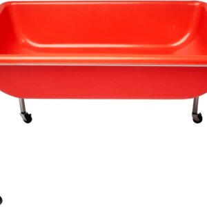 Medium Sensory Table – 24″ Height Table, Sandbox, Water Table for Kids, Red