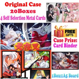 2025 Newest Case Wholesale A5 Size Inuyasha Card Board Sesshoumaru Shippou Kirara Trading Kikyou CCG TCG Hobbies Gift