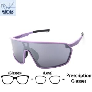 VAMAX Outdoor Prescription Glasses Sport Polarized Eyeglasses Photochromic Lens Goggles Women Men Eyewear