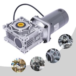 120W Worm Gear Reducer Gearbox Electric RV Gear Motor High Torque DC 12V