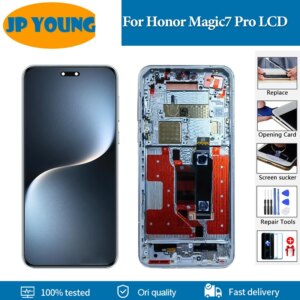 6.8″ OLED For Honor Magic7 Pro LCD Display PTP-N49 PTP-AN10 Touch Screen Digitizer Assembly For Honor Magic 7Pro LCD Replace