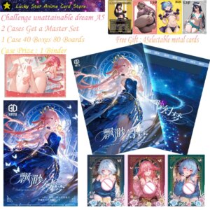 Challenge Unattainable Dream A5 New Goddess Story Cards A5 Boards Anime Goddess Character Albedo Nezuko Rem Nami Power Zero 2