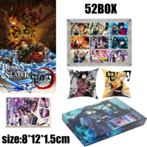 Demon Slayer Cards Booster Box  Collection Xiangnan Wholesale Playing Cards Games Board Party Kids Toys Mystery Pack