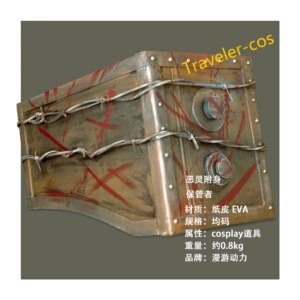 Traveler-cos Anime Game Psycho Break The Evil Within The keeper Suit Cosplay  Uniform Halloween Carnival Party Role Play