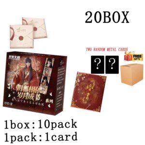 Love and Deepspace Wholesales Collection Cards Boster Box Wanjing Wenchuang High Appearance Male God Colored Paper Playing card