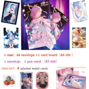 2025 New Goddess Story Shengka Dream Flower in the Sea of Butterflies Part 2 A5 Collection Card Anime goddess Hobby Game Card
