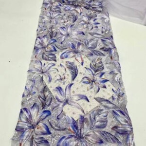 Luxury French Mesh Lace Beads Fabric 2025 High Quality African Nigerian Sequins Lace Lace For Women Wedding Party Dresses Sewing