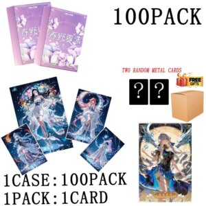 Goddess Story Wholesales Erpangtou Studio Collection Cards A6 Color Paper Blind Box Booster Box Playing Card Toy For Kids